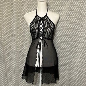 NWOT Open front Babydoll Lingerie